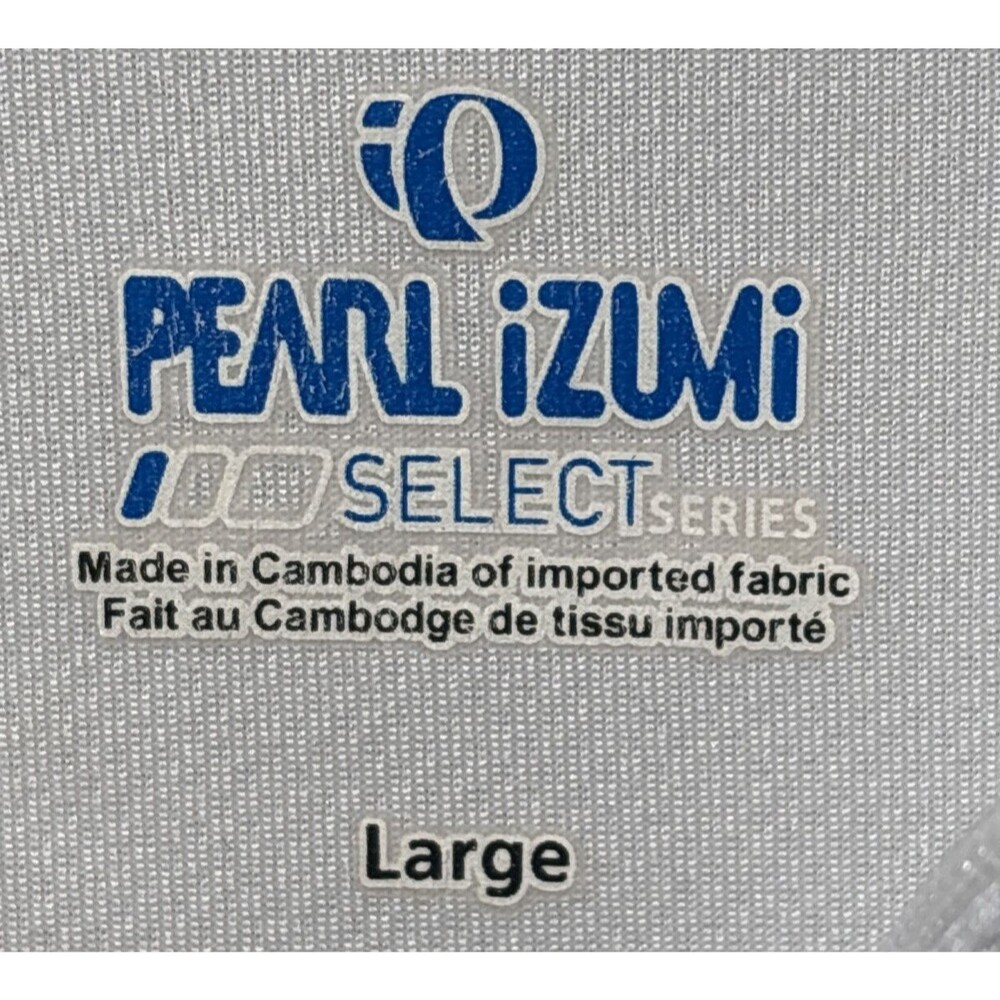 Pearl Izumi Select Series Women's Cycling Short Sleeve Zip Large Style #0706